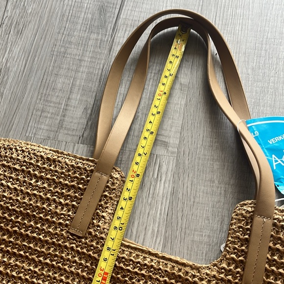 NWT Large raffia tote zip closure by Primark - Picture 8 of 8